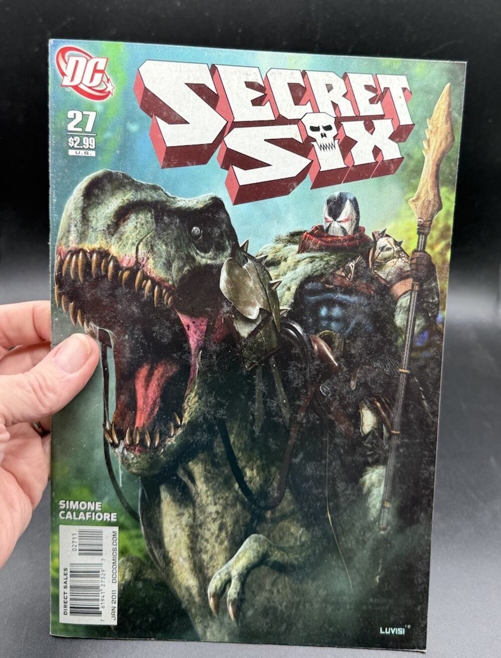 Secret Six #27 Vol. 3 DC Comics High Grade Comic Book P65-71 Mint! Bag Board -C